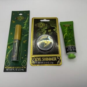 WICKED 3 Piece Set Eye Shimmer Lip Oil Hand Cream Watermelon Elphaba